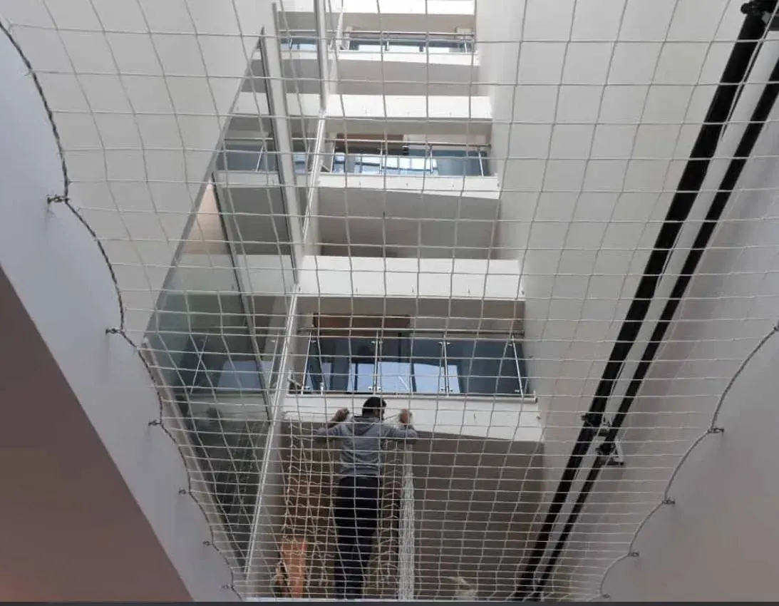 Galeri Boşluğu Güvenlik Filesi