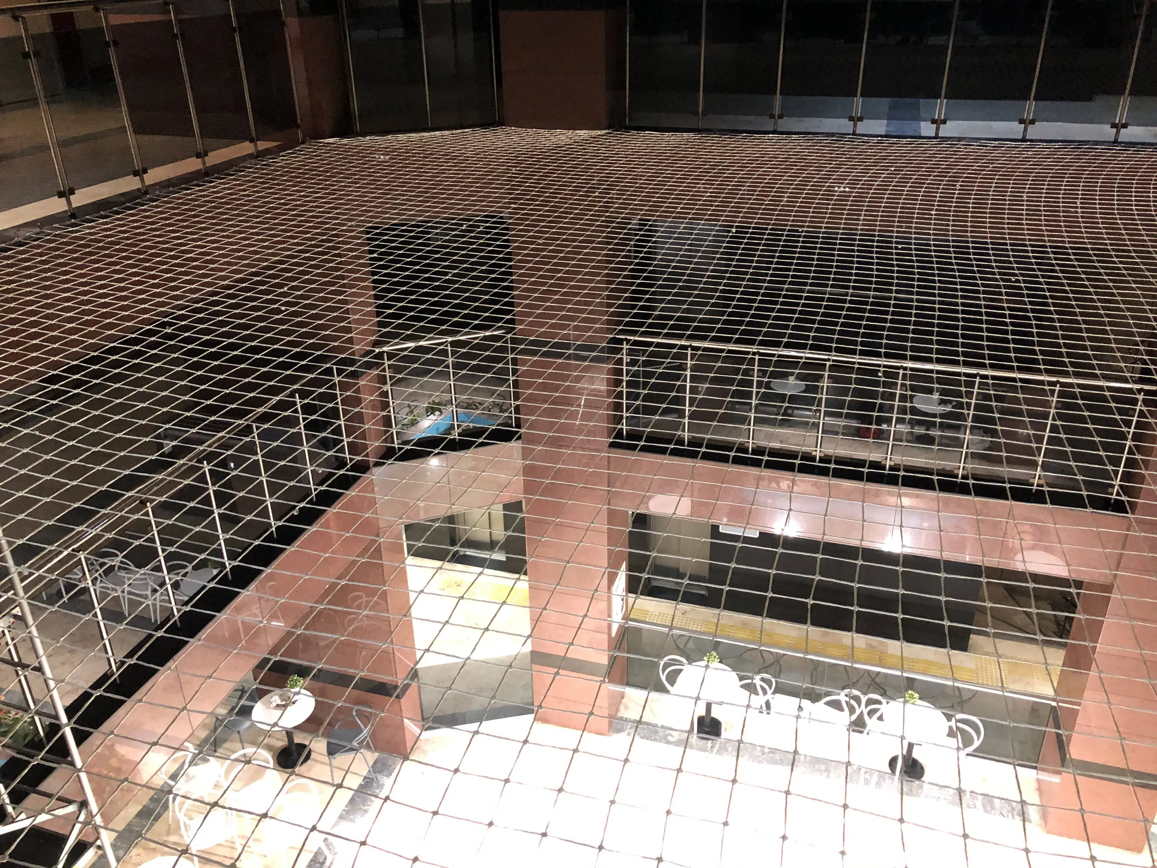 Galeri Boşluğu Güvenlik Filesi