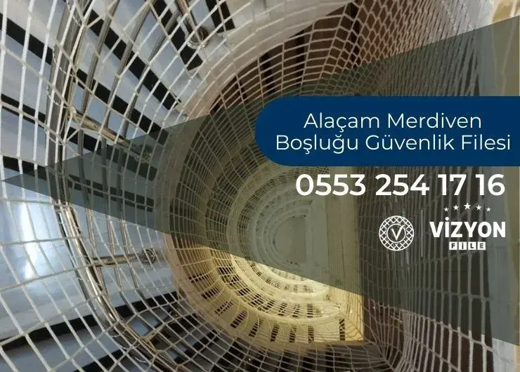 Alaçam Merdiven Boşluğu Güvenlik Filesi
